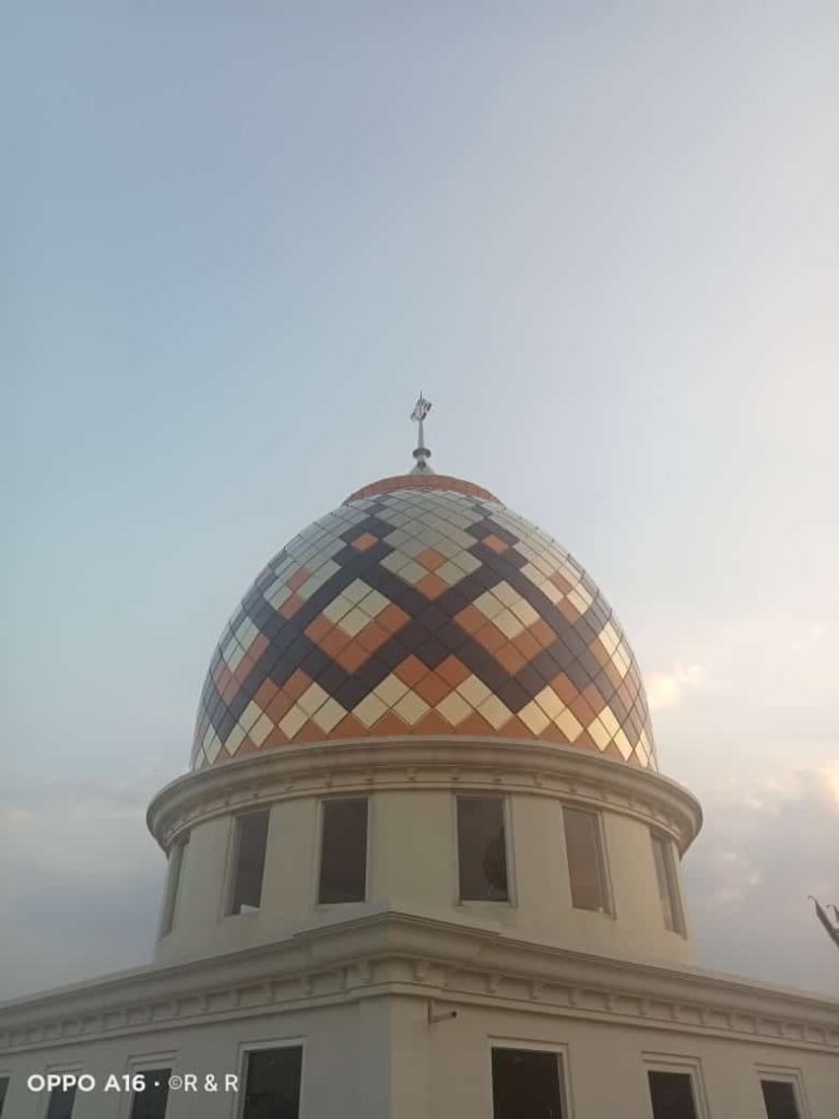 kubah masjid nurul falah dupak surabaya