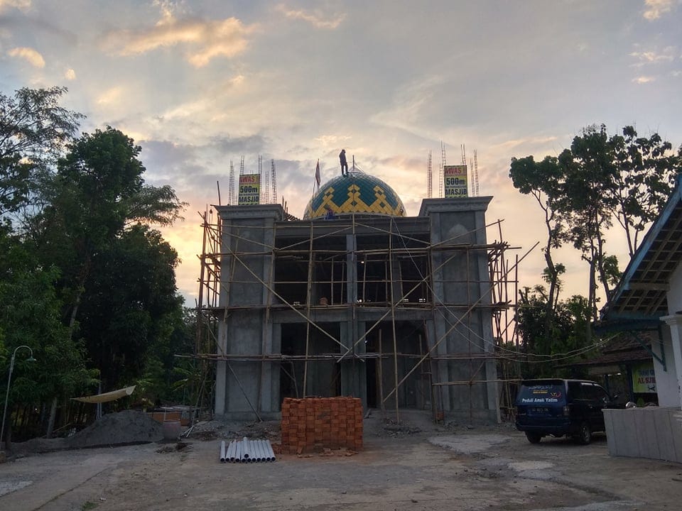 Kubah Masjid At-Taqwa Boyolali