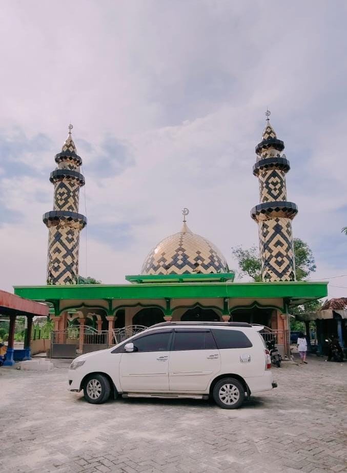 Kubah & Menara Masjid Al-Mujahidin Kepohbaru Bojonegoro